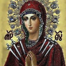 Схема вышивки «Семистрельная 2»