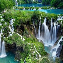 Схема вышивки «водопад»