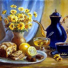 Схема вышивки «чайная серия»