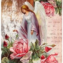 Схема вышивки «ангел - хранитель»