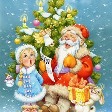 Схема вышивки «новый год»