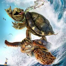 Схема вышивки «Поплаваем!»