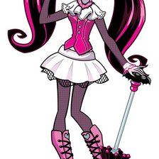 Схема вышивки «Дракулаура»