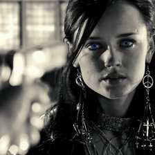 Схема вышивки «Девушка»