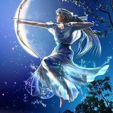 Схема вышивки «Артемида»