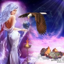 Схема вышивки «Богиня»