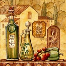 Схема вышивки «сюжет для кухни»