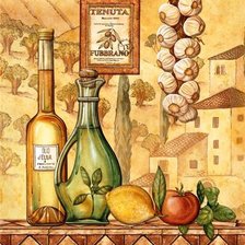 Схема вышивки «сюжет для кухни»