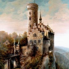 замок в горах