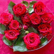 Схема вышивки «розы»