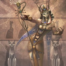 Схема вышивки «Бастет»