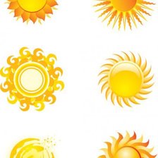 Схема вышивки «солнышки»