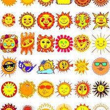 Схема вышивки «солнышки»