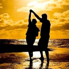 Схема вышивки «двое»