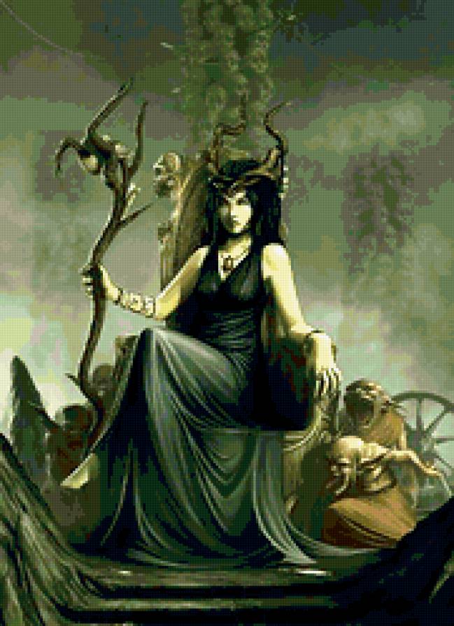 Ведьма - фентези, ведьма, девушка - предпросмотр