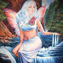 Схема вышивки «Повелительница вод»