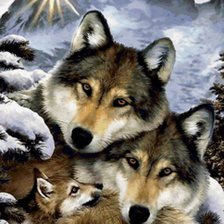 Схема вышивки «семья»