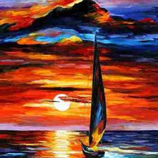 Схема вышивки «картина маслом»