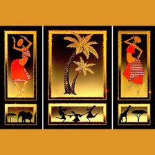 Схема вышивки «Африканские мотивы»