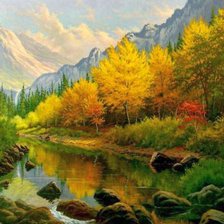 Горное озеро