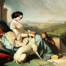 Схема вышивки «собачья серия»