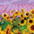Предпросмотр схемы вышивки «подсолнухи» (№366736)