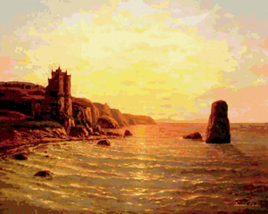 море - пейзаж, море, картина - предпросмотр