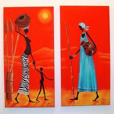 Схема вышивки «девушки»