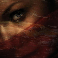 Схема вышивки «Девушка»