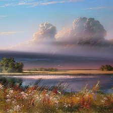 Схема вышивки «природа»