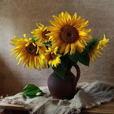 Схема вышивки «słonecznik 2»