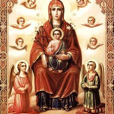 Схема вышивки «икона»