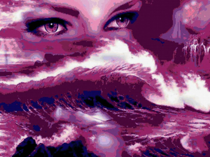 сиреневое море - предпросмотр