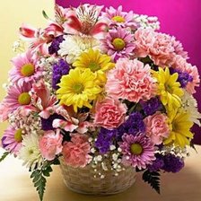 Схема вышивки «букет»