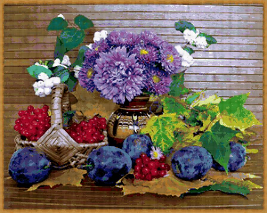 №367284 - для кухни, натюрморт, ягоды, фрукты. - предпросмотр