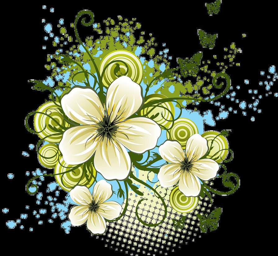 №367348 - цветы, подушка, узор - оригинал