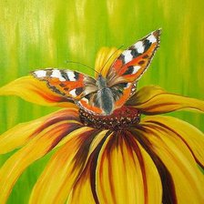 Схема вышивки «Мотылек-3»