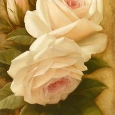 Схема вышивки «розы»