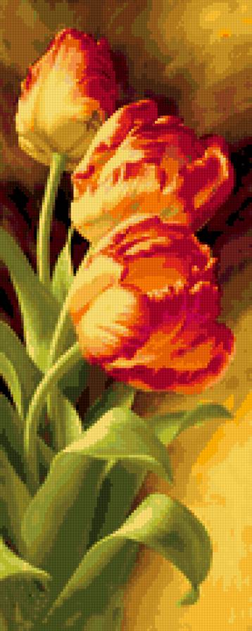 тюльпаны - тюльпаны, цветы, букет - предпросмотр