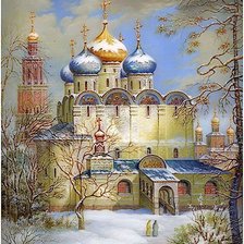 Схема вышивки «собор»