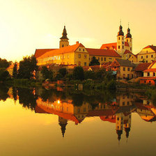 Схема вышивки «Замок»