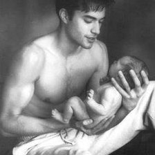 Схема вышивки «Отец»