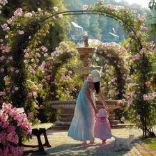 Схема вышивки «Мама»