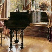 Схема вышивки «рояль»