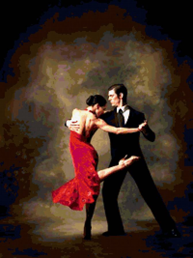 Танго - танец, пара - предпросмотр