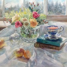 Схема вышивки «натюрморт»