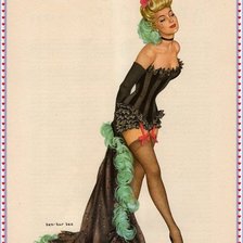 Схема вышивки «Мадмуазель»