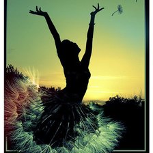 Схема вышивки «Одуванчик»