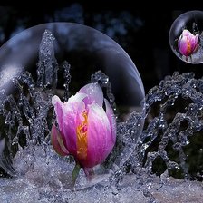 Схема вышивки «Большие капли красоты»