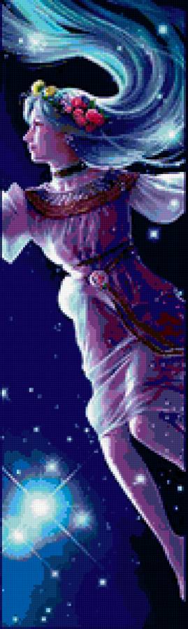 Плеяда (фрагмент) - девушка, фентези - предпросмотр